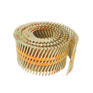 Top Selling Fasteners YOU-ONE Fastening Systems Plastic Injection Collated Coil Nails Full Round Head