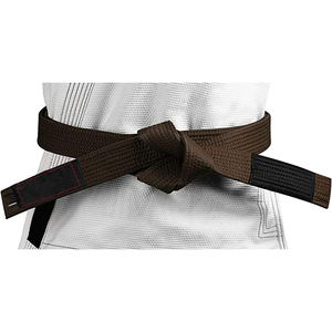 BJJ JJ บราซิลเลียน Jitsu GI เข็มขัด100% ผ้าฝ้ายสวมใส่สบายปรับแต่งได้ตามต้องการ - Product Image 5