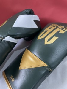 2024 Guantes DE BOXEO DE OLIVA personalizados Guantes de entrenamiento MMA y guantes de combate de kickboxing - Product Image 5