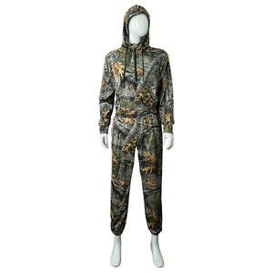 Chemise à capuche à manches longues imprimée camouflage d'extérieur unisexe respirante imperméable 'Soie glacée' Softshell pour protection solaire pêche - Product Image 6