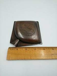 Cenicero para fumar de metal plateado con forma cuadrada de diseño antiguo perfecto para el hogar, restaurantes, bares y uso en la oficina, calidad superior - Product Image 6