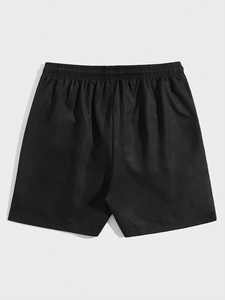 Short de sport d'été anti-rides personnalisé unisexe grande taille en maille de basket-ball de gymnastique en polyester à sublimation personnalisée - Product Image 3