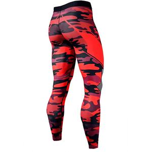 Custom Camo Print Men Compression <b>Tights</b> Wholesale Men Gym Running Base Layer Compression Yoga Pants Unisex Athletic Men Pants - Product Image 2
