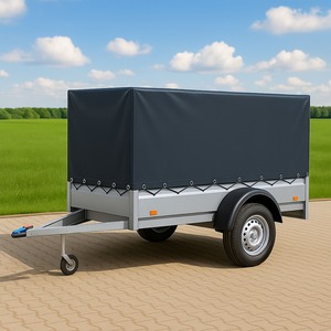 High Efficiency Agricultural Transport <b>Trailer</b> Durable Car Towing <b>Trailer</b> for Farm Use - Product Image 2