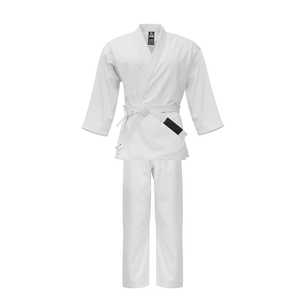 Ensembles d'uniformes de karaté en coton 100% de qualité supérieure, teints en pièce, personnalisables, légers et respirants, prix de gros - Product Image 3