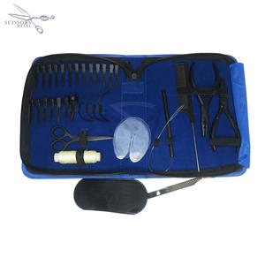 2025 Best Selling Hair Extensions <b>Tools</b> Kit Salon Work with Stainless Steel and Iron Small Clips and <b>Thread</b> Pulling Hook Loop - Product Image 5