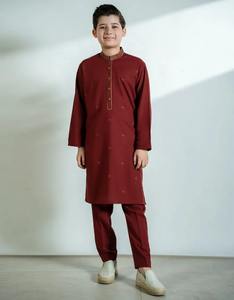 Niños Diseñador Shalwar Kameez Ropa informal Niños Étnico Shalwar Kameez Ropa formal - Product Image 3