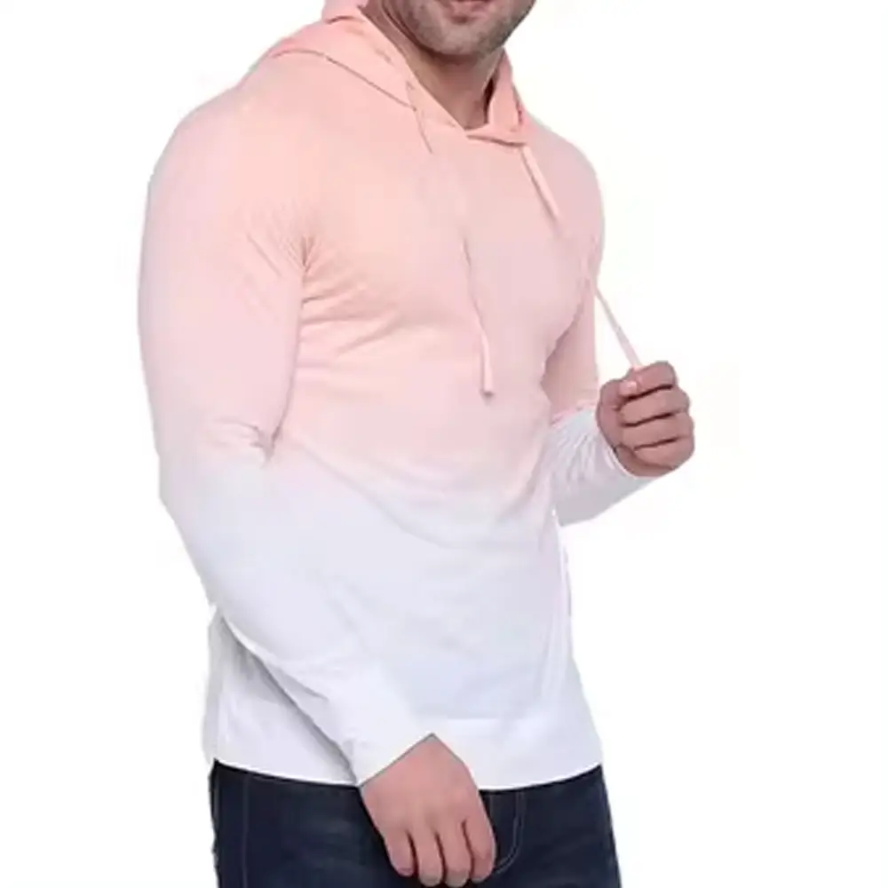 fashion Thick Plain Hoodie Big Size Multicolor Men's Hoodies Hooded Pullover Fashion Basic Sweatshirt Fleece