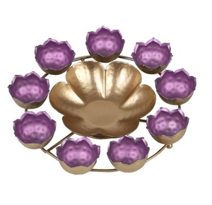 Soporte urli de Metal de hierro redondo 2023 más vendido para decoración del hogar, Decoración de mesa para fiestas, venta superior disponible a precio con descuento - Product Image 3