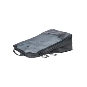 Organizer da viaggio nero Troika per vestiti, gadget personalizzati e camicie - Product Image 3