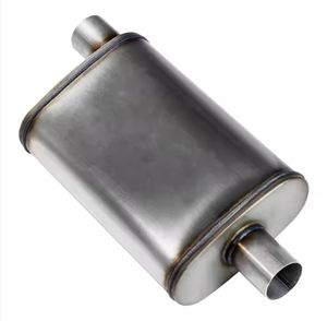 Venta directa de fábrica Accesorios de sistema de escape automático de alto rendimiento Silenciador de escape universal de acero inoxidable 409 - Product Image 2