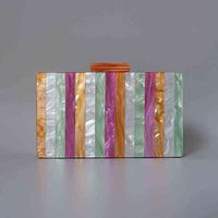 Vente en gros de pochette en pierre dorée de résine de haute qualité pour femmes sac de soirée en perles de mariée pochette de mariage sac à main de créateur