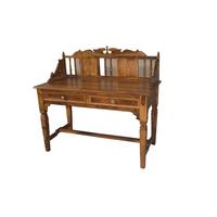 Bureau convertible extensible moderne en bois massif, hauteur réglable, tiroir personnalisable – Mobilier de bureau pour le télétravail