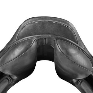 Selles d'équitation en cuir personnalisables de concepteur anglais professionnel produits de course équestre anglais d'Inde - Product Image 3