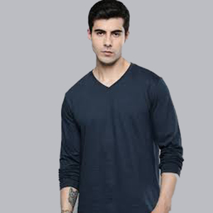 T-shirts pour hommes, style vintage, en soie/coton, coupe ajustée, manches longues, imprimé animal, anti-rides, nouveau design, tendance, haute qualité - Product Image 1