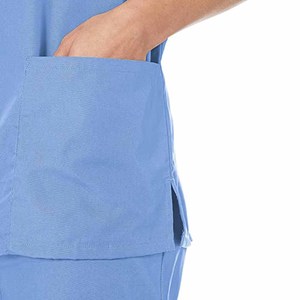 Unisex Profesional Personalizado Logo Enfermería Trajes Cómodos Durable XL Bata de Laboratorio Hospital Cirujanos Médicos Médico Scrubs - Product Image 6