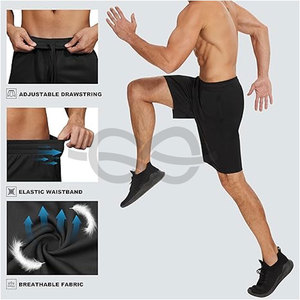 Short Performance Tech pour homme, coupe ample, léger, respirant, confortable, athlétique, pour la course, l'entraînement, tenue décontractée - Product Image 2