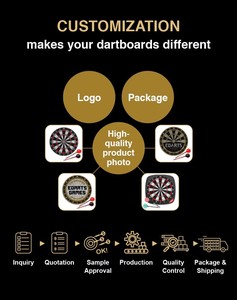 กระดานปาลูกดอกของเล่นขนาด 12 นิ้ว 1/2 นิ้ว แบบกำหนดเอง สำหรับงานสังสรรค์กับเพื่อนๆ - Product Image 6