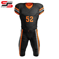 Venta al por mayor de fútbol americano Jersey y pantalones de sublimación personalizada impreso uniforme de fútbol americano totalmente personalizar equipo de desgaste