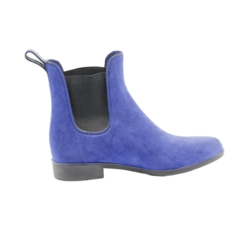 Fabricant de bottes de pluie Chelsea en PVC pour femmes Conception de bottes de printemps d'été imperméables