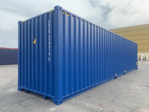 Conteneur de transport maritime ISO de 40 pieds de long, minimalisme moderne, capacité 40HQ, pour marchandises sèches, logistique mondiale, marque Low - Product Image 5