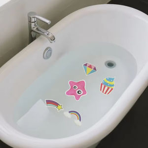 Autocollants antidérapants en PVC imperméables pour salle de bain, fourniture d'usine OEM pour la sécurité des toilettes commerciales et résidentielles - Product Image 6