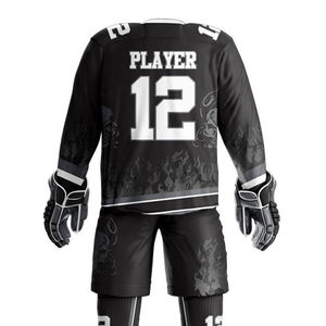 Uniforme de Hockey sobre Hielo Personalizado de Poliéster para Hombre y Mujer, el Más Vendido en Línea, a la Venta a Precio Económico, OEM Personalizado - Product Image 6