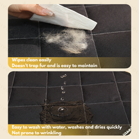 Imperméable Oxford Pet Sleep Mat Chien Chat Lit Pad Carré De Refroidissement Tapis De Sol Anti Pipi Résistant Aux Rayures Facile Lavage En Gros