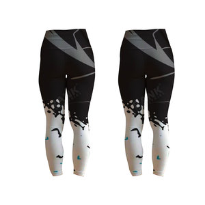 Leggings de yoga à taille élastique de qualité supérieure, nouveaux en stock, leggings pour femmes, design unique. - Product Image 5