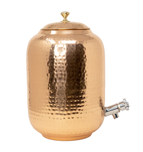 Meilleur design de pot à eau en cuivre pichet à eau en cuivre fait à la main distributeur de pot à boire en cuivre pur vente à chaud - Product Image 1