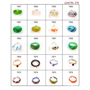 Radiant Vista Lampwork Cristal Perles De Verre Bijoux Conception Bracelet Anneau Faire De Luxe Collection Créative Style Attrayant Mélange - Product Image 4