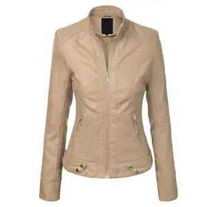 Latest Design Woman Fashion Jacket At Wholesale Price Direct Factory Supplier Women Leather Fashion Jackets