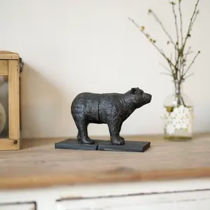 Porte-livre moderne en aluminium plaqué or antique de qualité supérieure pour bureau de lecture - Zahid Exports - Product Image 3