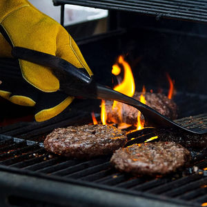 Gants de protection de pompier de qualité supérieure Gants ignifuges structurels en cuir à prix élevé pour le travail - Product Image 6