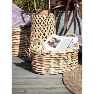 Cesta de ratán de gran venta con diseño intrincado, ideal para agregar un toque rústico a la decoración del hogar, hecha de bambú duradero - Product Image 4