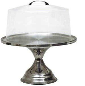 Soporte de pastel pulido de 1 Nivel de acero inoxidable Diseño hecho a mano Pastel y tamaño personalizado precio barato artesanía natural - Product Image 1