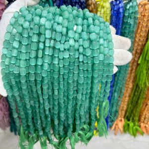 Brin vert ciel Monalisa lisse pépite forme perles de pierres précieuses plaine Tumble Monalisa perles fabrication de bijoux artisanat - Product Image 2