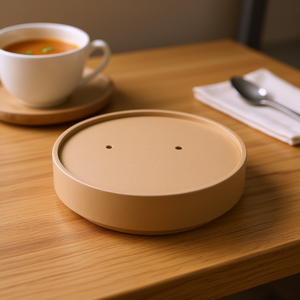 Coperchio in Carta Kraft Usa e Getta da 8-12 oz per Tazze da Zuppa - Product Image 3