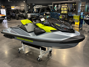 Pour Jet Ski RXP X 300, 2 places, moteur 1800cc 4 temps, coque en fibre de verre, couleur gris-jaune, 300HP+, neuf - Product Image 1