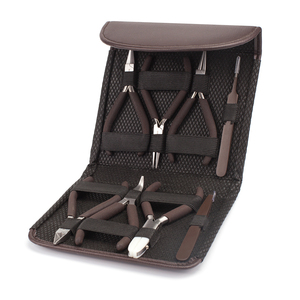 Sac de rangement à fermeture éclair 8 pièces pince à bijoux Kit d'outils Kit de fabrication de bijoux fournitures de fabrication de bijoux bien emballées - Product Image 1