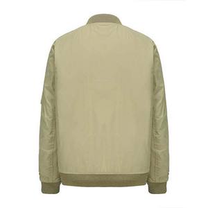 Veste bomber de très haute qualité en tissu Polestar, couleur kaki, pour homme, fermeture éclair sur le devant, deux poches latérales - Product Image 2