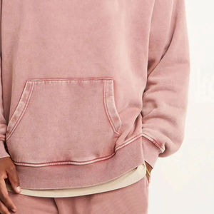 Hot Sale New Arrival Acid Wash Knitted Nonwoven <b>Hoodies</b> for <b>Men</b> Autumn 100% Cotton Breathable Unique Style <b>men</b> acid wash <b>hoodies</b> - Product Image 6