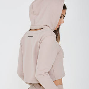 Sudadera Corta con Media Cremallera de la Mejor Calidad, 360g, para Mujer, Diseño Único, Transpirable, Tendencia Actual - Product Image 6