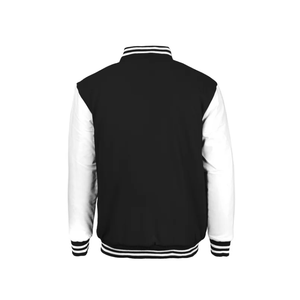 Veste universitaire d'hiver pour homme de la meilleure qualité, logo personnalisé, veste de baseball avec coupe décontractée ample, tissu en toile, veste universitaire 2025 - Product Image 6