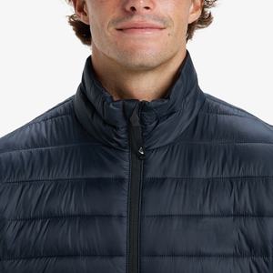 Chaquetas acolchadas para exteriores personalizadas para hombre para invierno, senderismo, cremallera transpirable, prendas de vestir exteriores, bolsillos de algodón, procesamiento recubierto, servicio OEM - Product Image 3