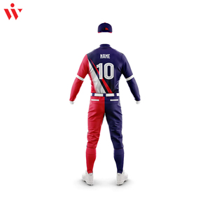 ชุดเบสบอล2025 OEM & ODM ชุดเสื้อผ้ากีฬาทำจากโพลีเอสเตอร์น้ำหนักเบาดีไซน์ดีที่สุด - Product Image 2