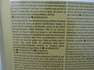 Huile moteur de voiture entièrement synthétique de marque OEM en gros 5W-30 1L API SD en conteneur en acier inoxydable Prix de gros - Product Image 5