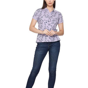 เสื้อเชิ้ตผู้หญิงผ้าแคนวาสคุณภาพสูง น้ำหนักเบา ระบายอากาศได้ดี แขนยาว สไตล์ลำลอง ผลิตตามสั่งพร้อมปักโลโก้ 100% ผ้าฝ้าย - Product Image 1