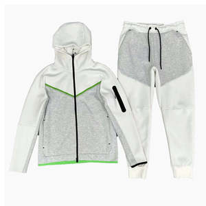 Conjunto Deportivo de Alta Calidad 100% Poliéster, Pantalón y Sudadera con Cremallera, Impermeable, Informal, para Invierno, para Hombre - Product Image 2