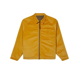 Veste de travail en toile High Street, col rabattu, 100% coton sergé, doublure matelassée, réversible, hiver, respirante, veste de travail pour homme - Product Image 6